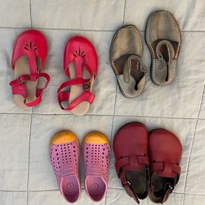 Lot of shoes.  Ranging from good to great shape size 8-9